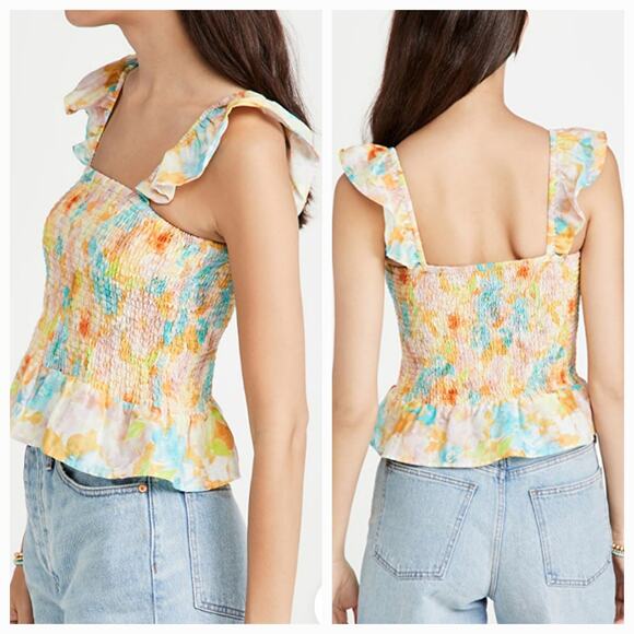 ROLLER RABBIT SANDRIO DOVE TOP, SIZE L, NWT $128 - Picture 2 of 9